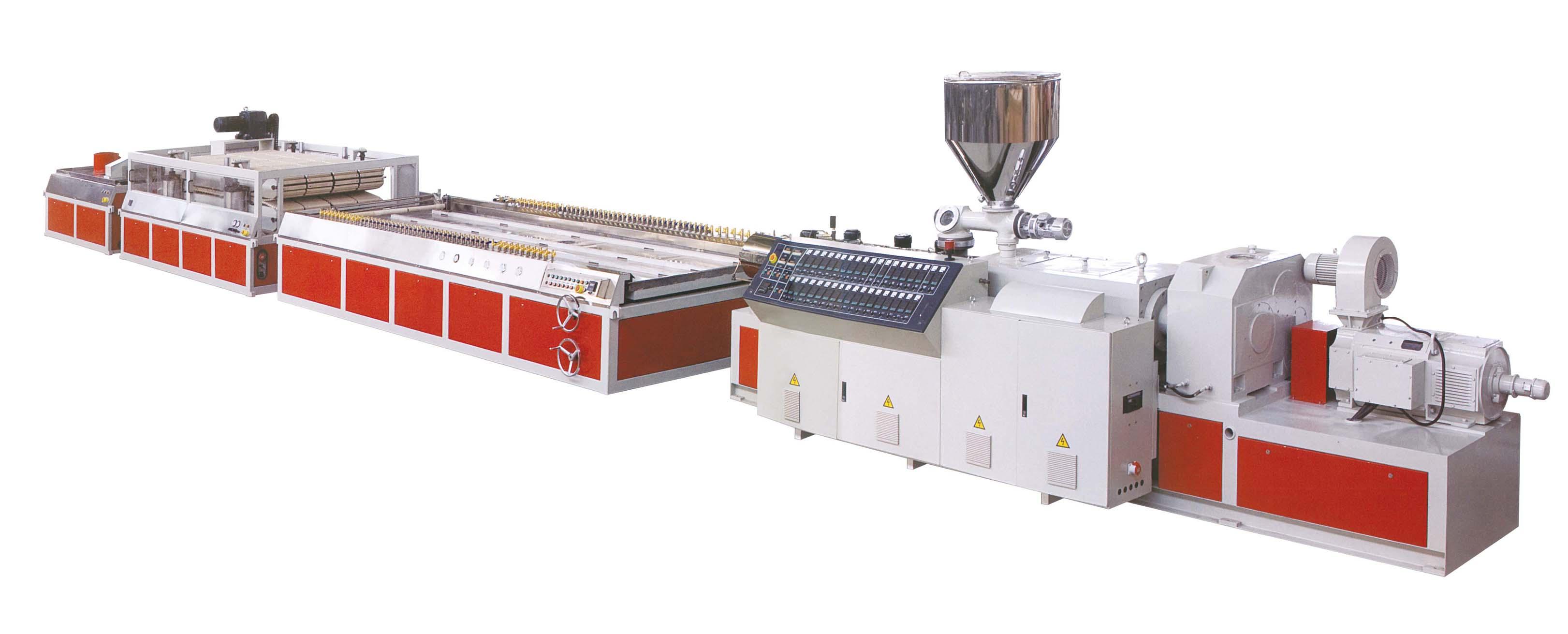 Maquinaria longchangjie: material de plástico de madera WPC